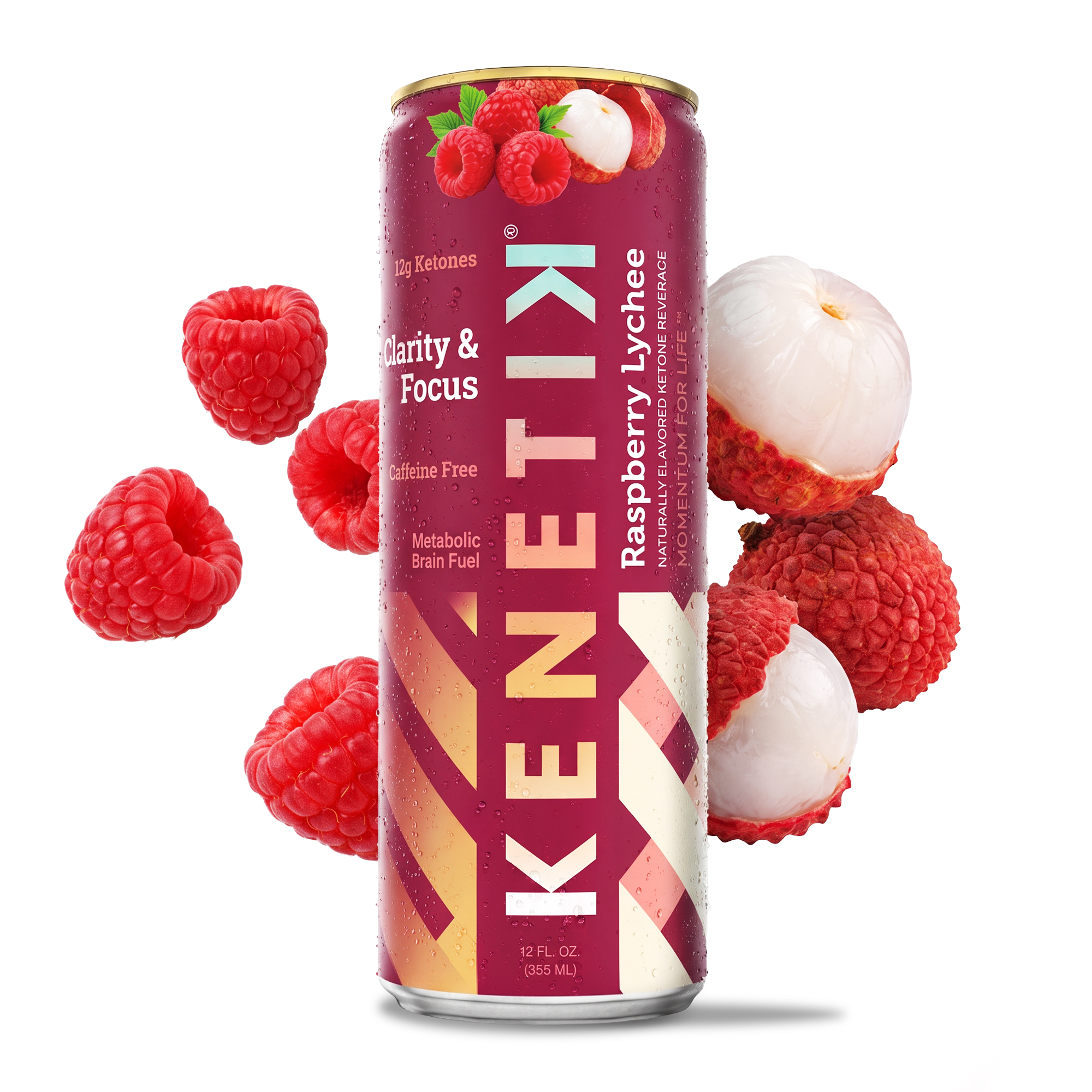Kenetik Raspberry Lychee Cans