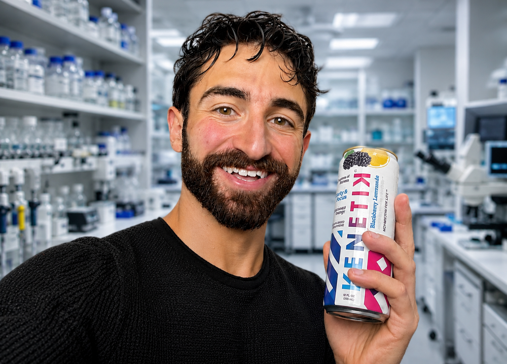 The ketone levels of a 7 day fast, in 24 hours